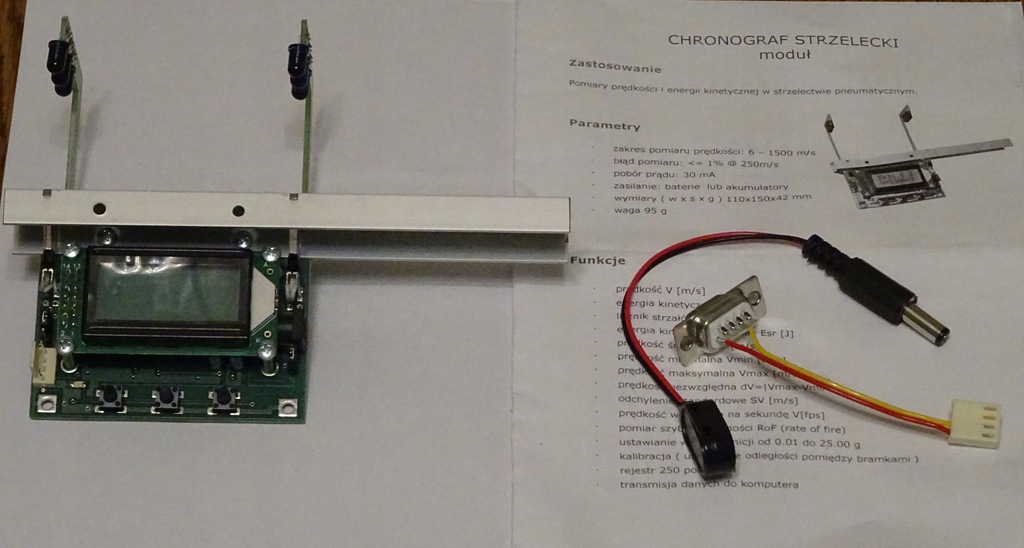 Chronograf strzelecki R1 - chrono Radecka