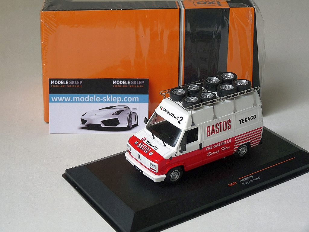 FIAT DUCATO SERWIS BASTOS + koła BUS SERWISOWY IXO