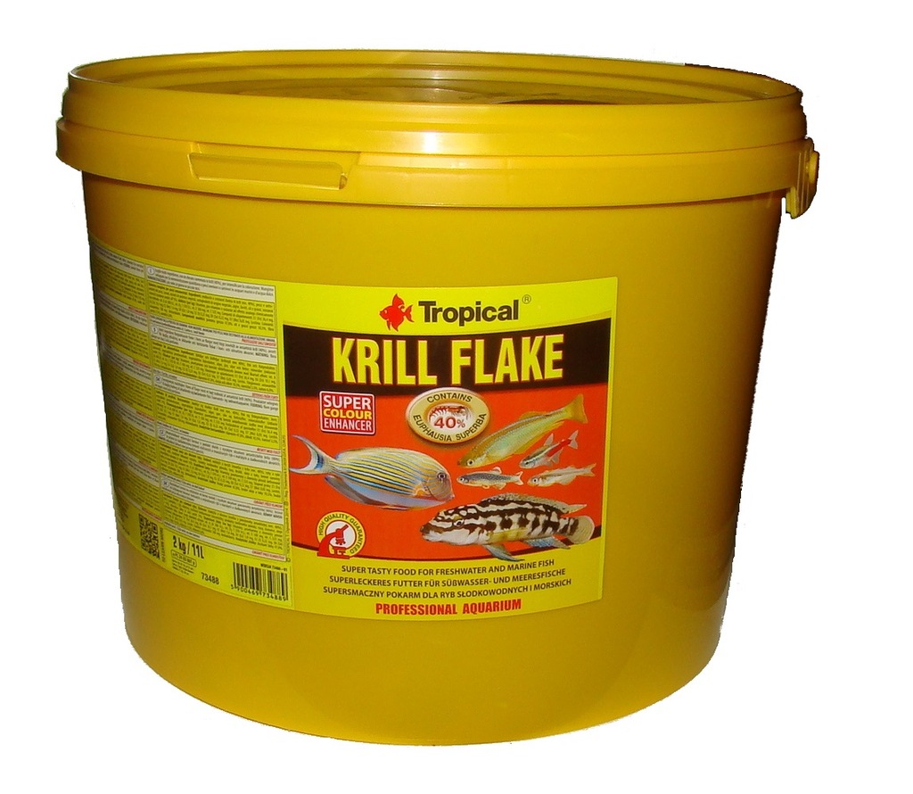 Tropical krill flake 100g uzupełnienie