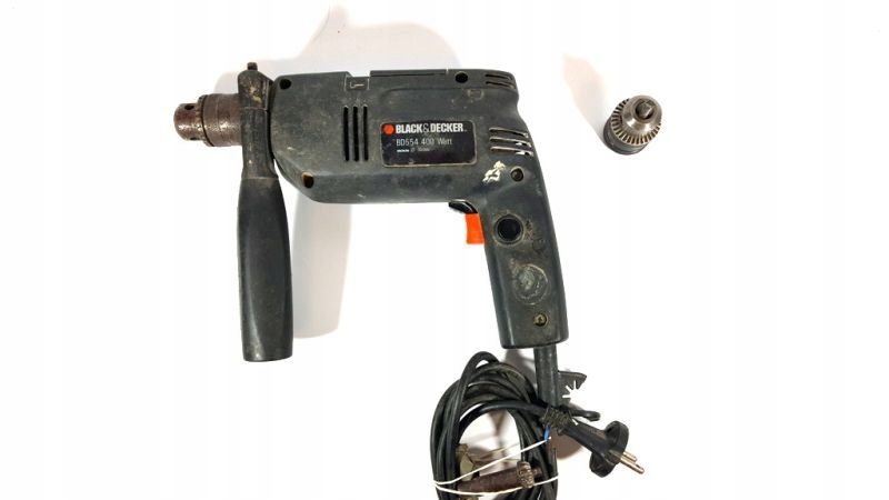 WIERTARKA BLACK DECKER BD554 + GŁOWICA