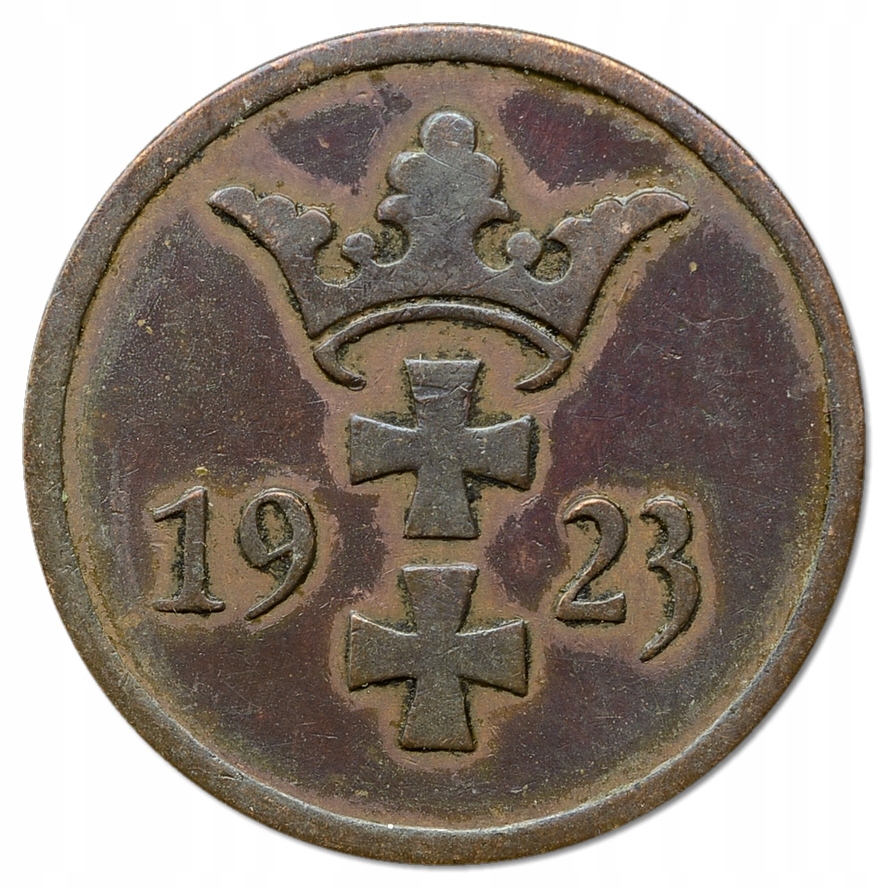 15.WM GDAŃSK, 2 FENIGI 1923