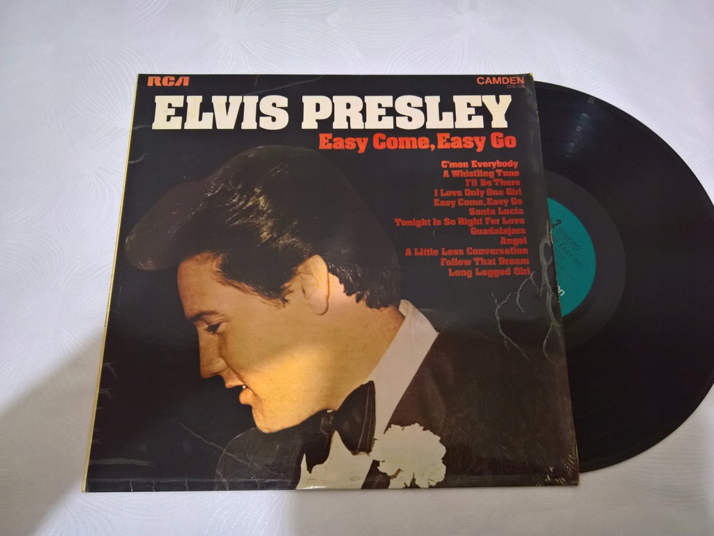 ELVIS PRESLEY - EASY COME EASY GO LP 1zł - 7657796867