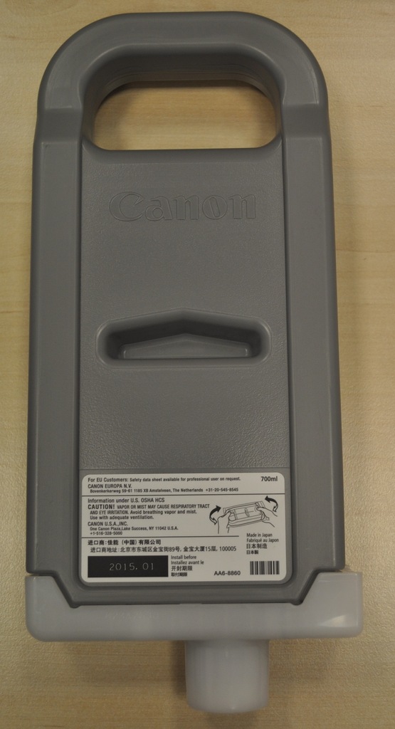 TUSZ CANON PFI-701GY iPF9000 iPF9100 iPF8000 ORYGI
