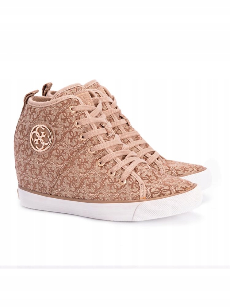 GUESS JILLIE TENIÓWKI NA KOTURNIE SNEAKERSY 40 -42