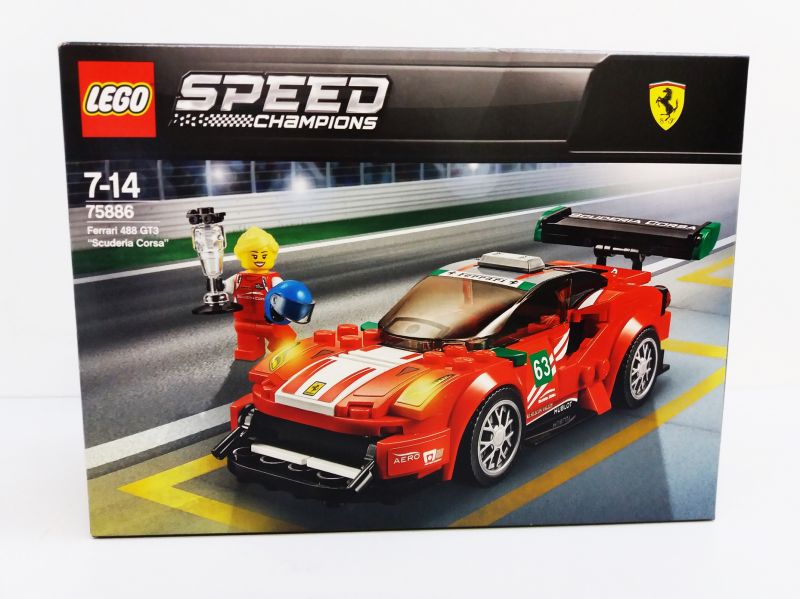 LEGO SPEED CHAMPIONS FERRARI 488 GT3 SC 75886