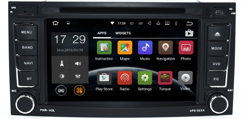 RADIO STACJA MULTIMEDIALNA VW TOUAREG ANDROID 16GB