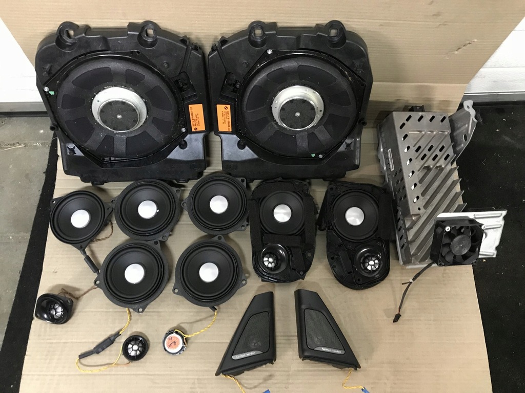 BMW 5 F10 F11 HARMAN KARDON ZESTAW AUDIO DSP 7619363379 oficjalne archiwum Allegro