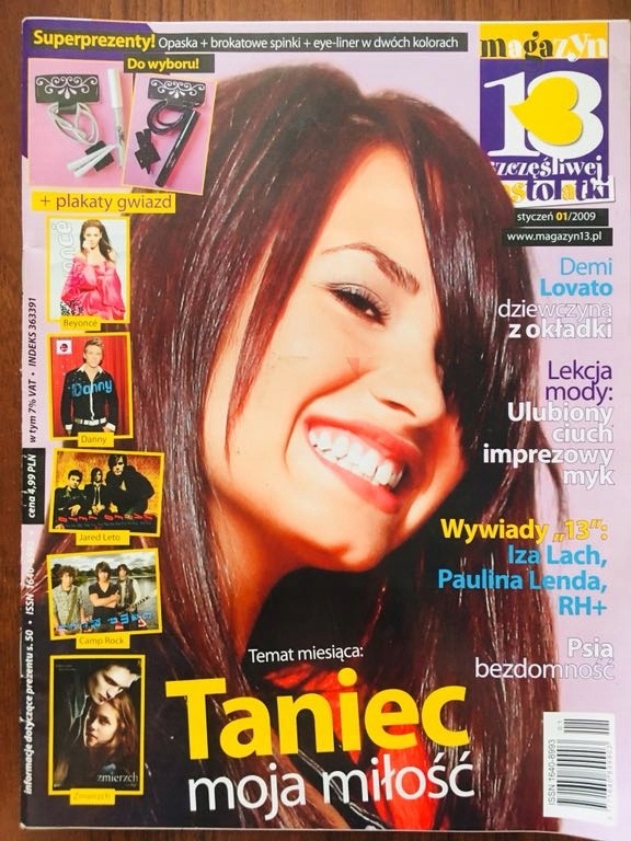 Magazyn 13 szczęśliwej nastolatki 2009 BRAVO girl