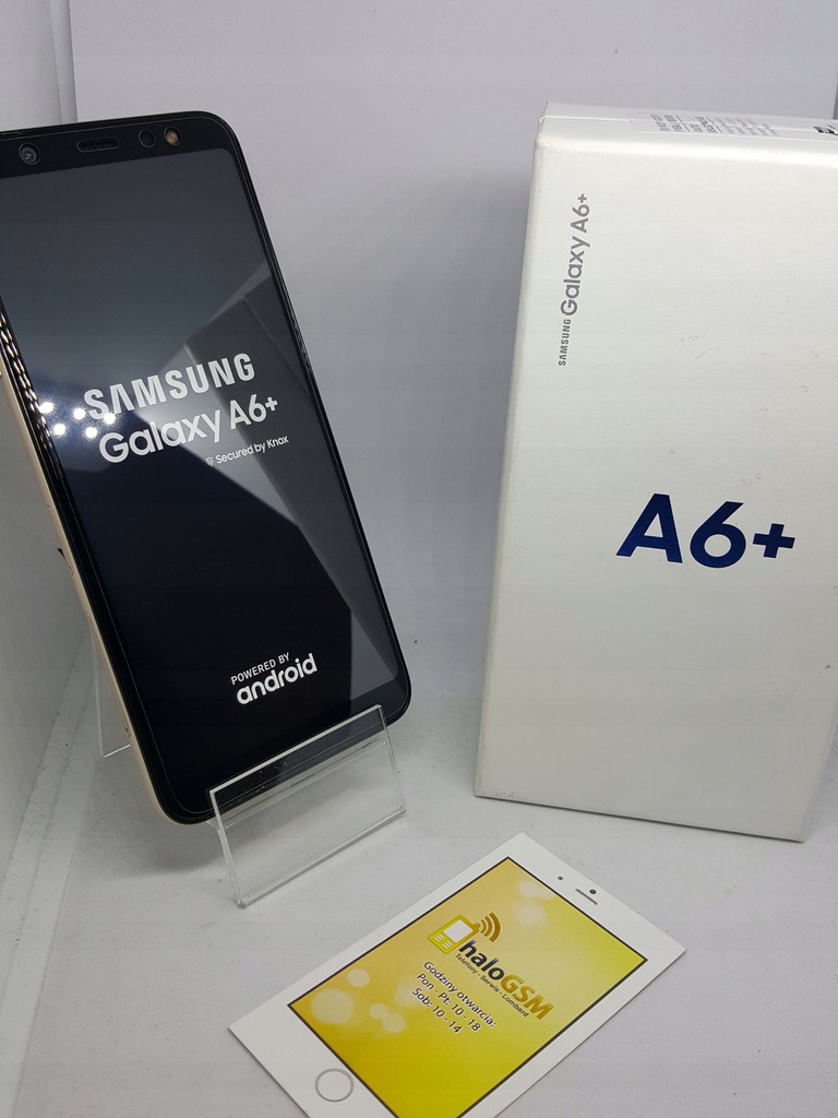 Samsung Galaxy A6 Plus gold NOWY Sklep HaloGsm
