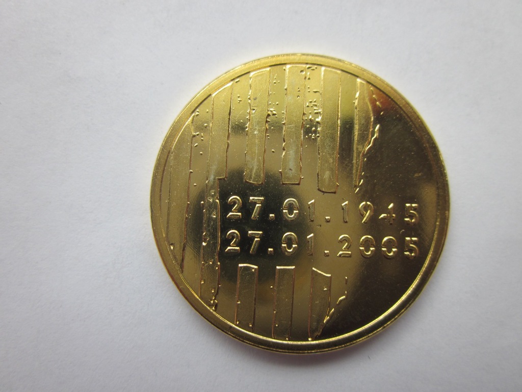 Medal 60 Rocznica Wyzwolenia Auschwitz Birkenau 4