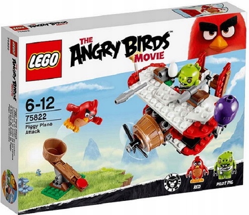 LEGO ANGRY BIRDS 75822 ATAK SAMOLOTEM ŚWINEK SKLEP