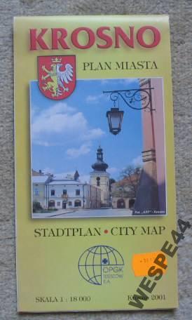 KROSNO PLAN MIASTA 2001