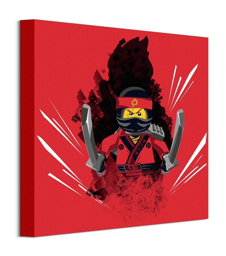LEGO Ninjago Kai - obraz na płótnie 30x30 cm