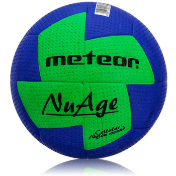 Piłka ręczna Meteor NuAge niebieska rozmiar 2