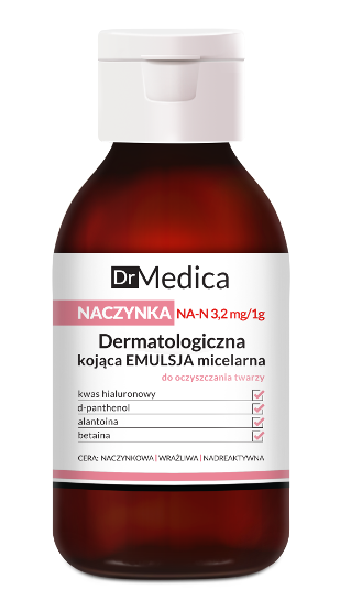 BIELENDA Dr.Medica DERM EMULSJA MICELARNA NACZYNKA
