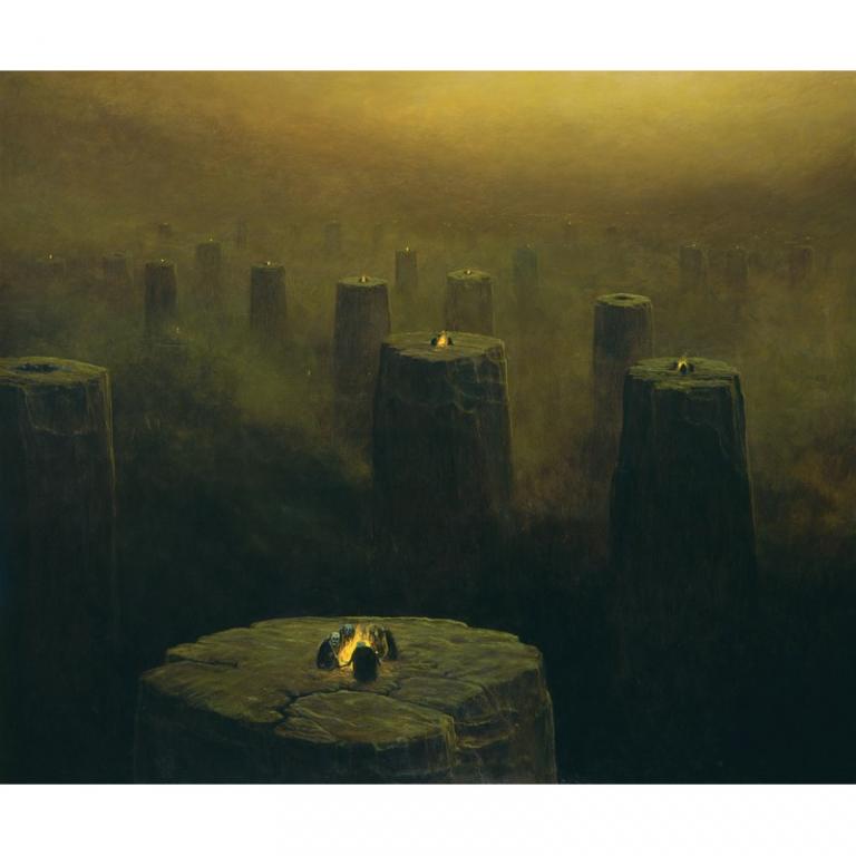 Zdzisław Beksiński obraz reprodukcja na płótnie