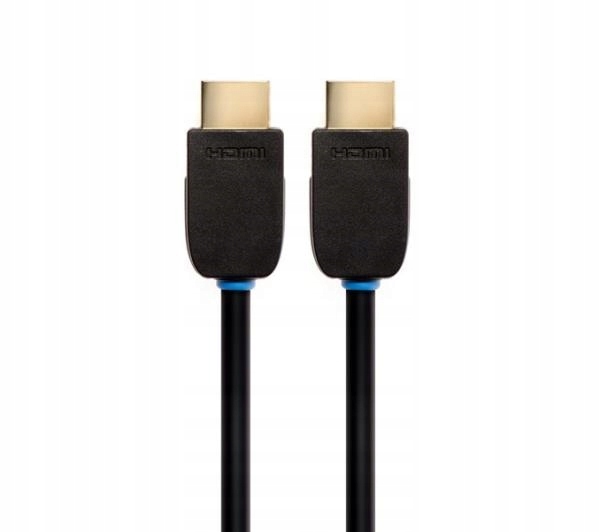 Kabel HDMI Techlink WiresNX2 710201 1m POZŁACANY