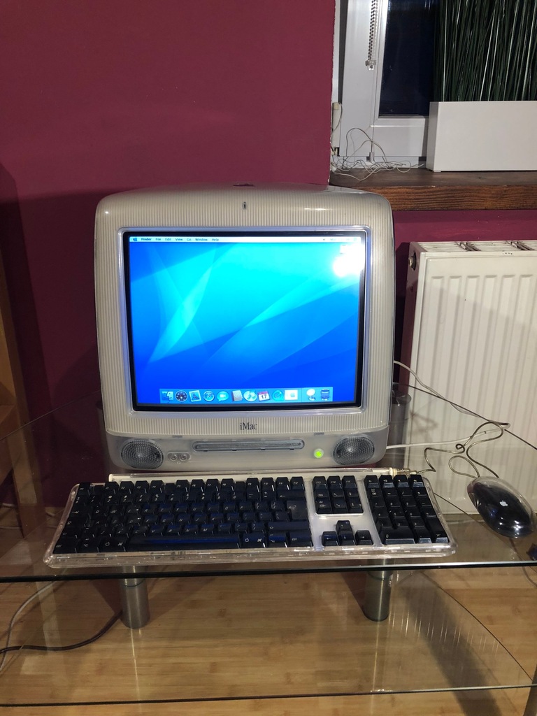 Apple iMac G3 400MHz/512 MB RAM/80GB HDD/Peryferia
