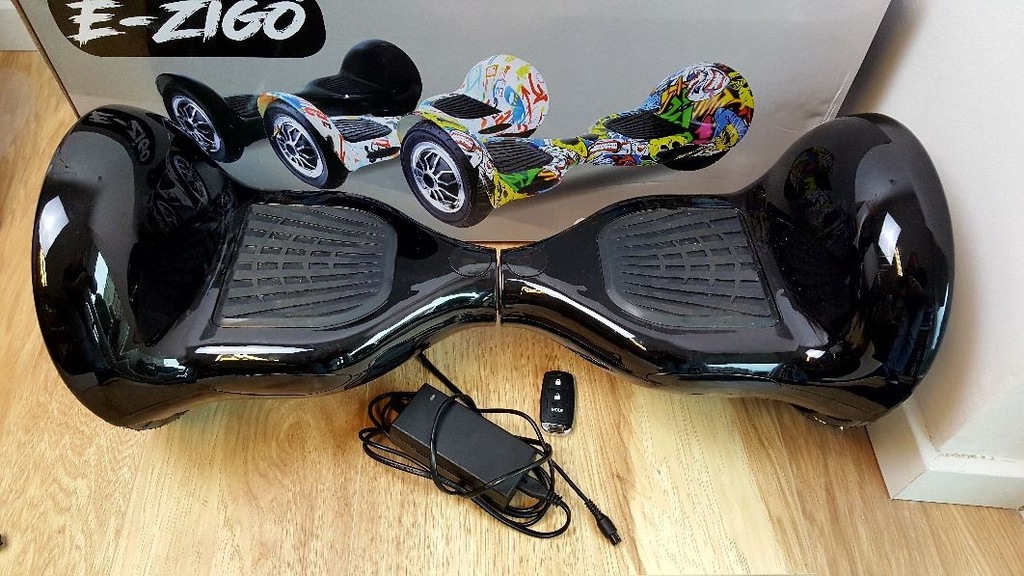 Deska Elektryczna Hoverboard 10" E-ZIGO Black - 7107306074 ...