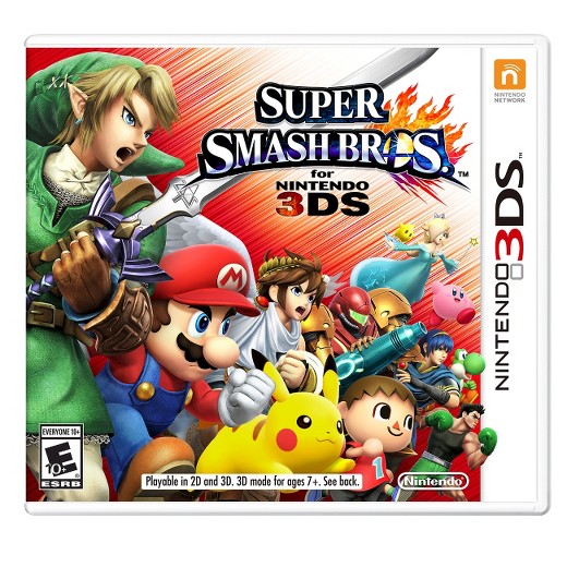 SUPER SMASH BROS NINTENDO 3DS / XL / NOWA / FOLIA