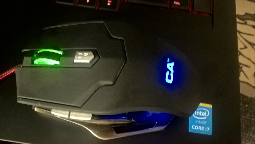 GAMING ! MYSZ COUGAR CALIFORNIA ACCESS 2500 DPI !