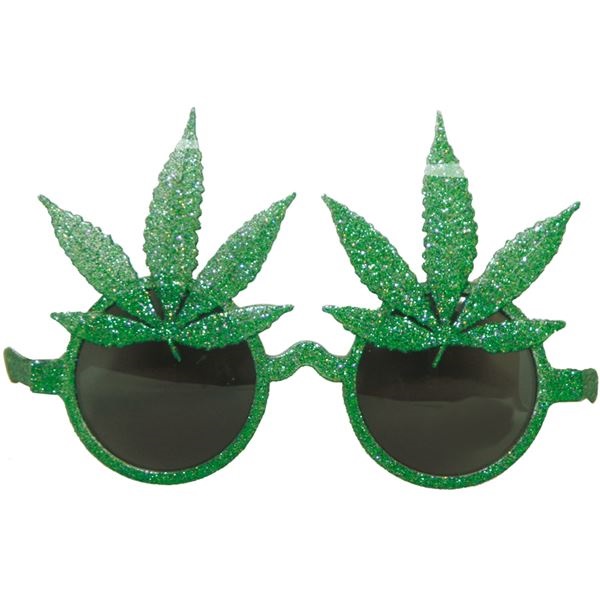 OKULARY RASTA MARIHUANA BROKAT REGGAE HIPPISA LUZ
