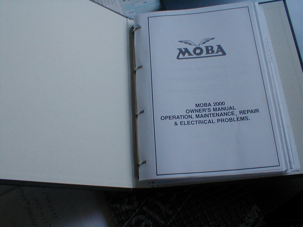 Sortownica Moba 2000 ,instrukcja serwisowa