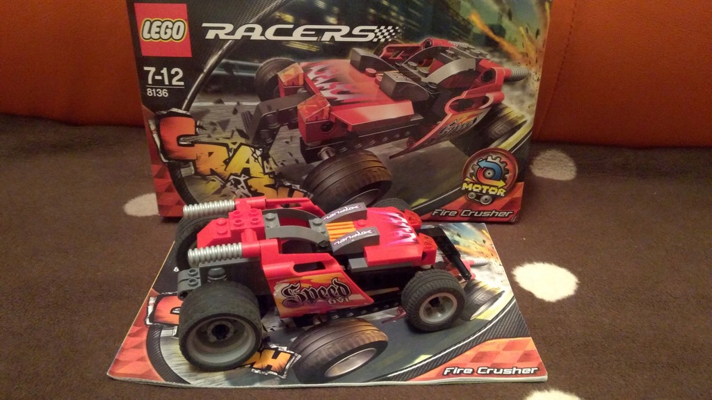 LEGO RACERS 8136 Fire Crusher