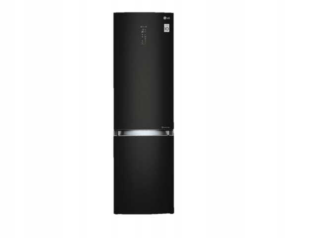 CZARNE SZKŁO Lodówka LG GBB940BMQZT No Frost A++
