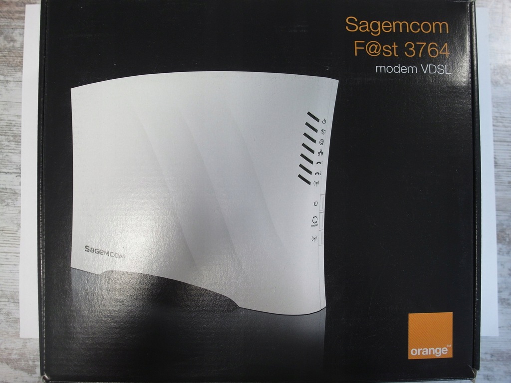 Router SagemCom VDSL 3764 Orange FTTH RJ11 WiFi