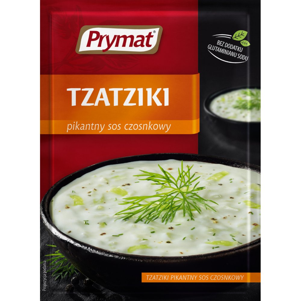 PRYMAT Tzatziki pikantny sos czonskowy 20g