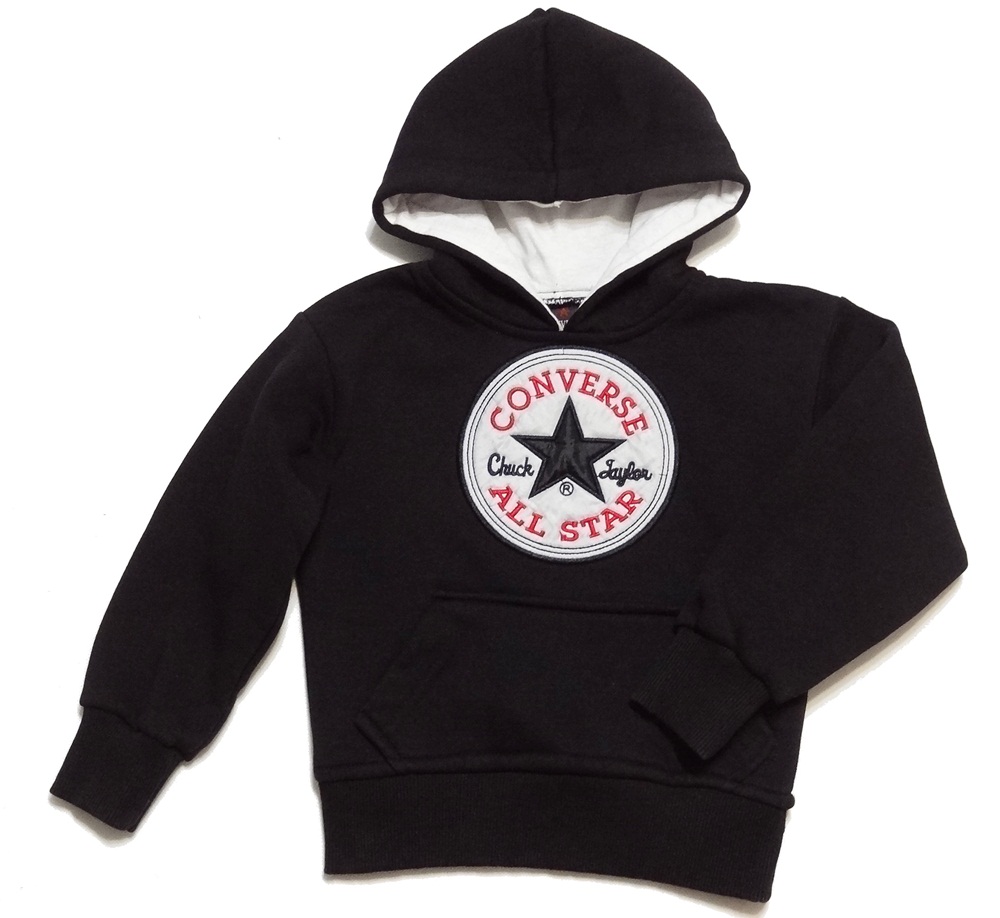 CONVERSE bluza dresowa LOGO KAPTUR POLAR 86-92
