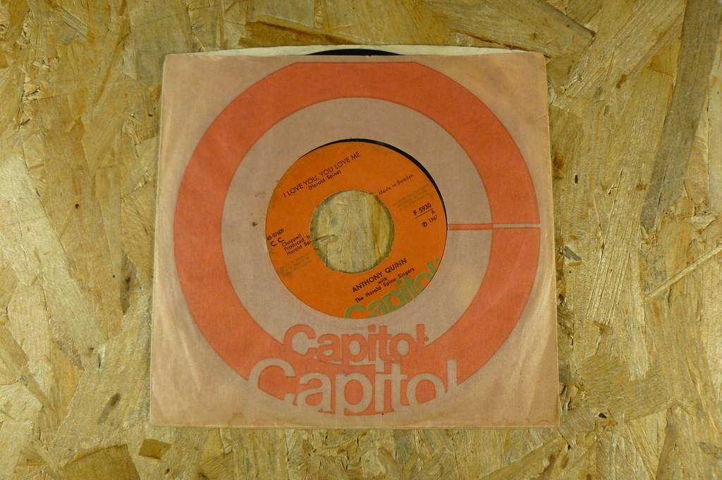 Anthony Quinn I Love You, You Love Me "7