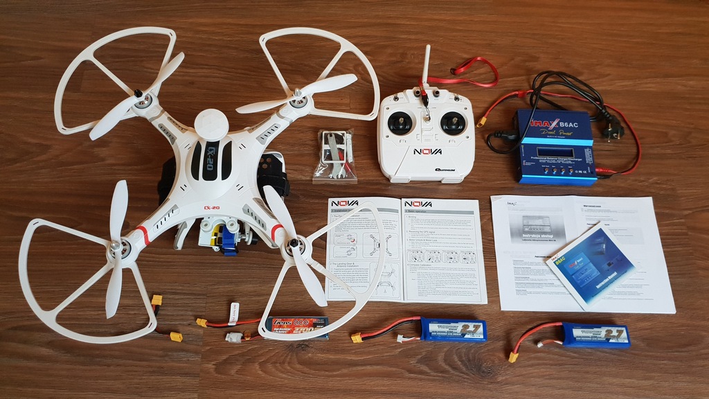 DRON QUANUM NOVA / CX20 GPS GIMBAL ładowarka iMAX