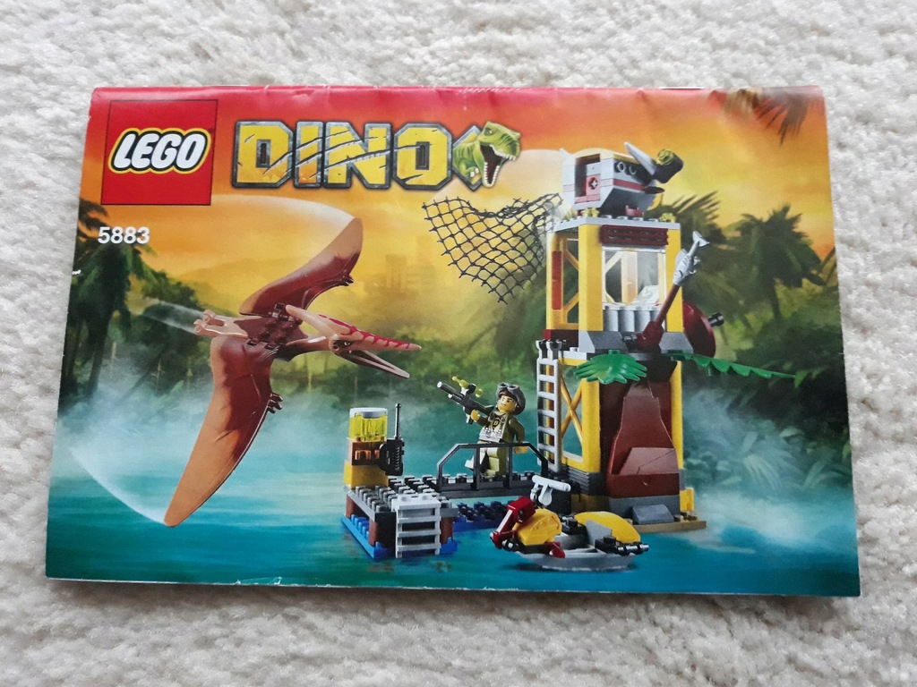 KLOCKI LEGO DINO 5883 Wieża Pteranodona