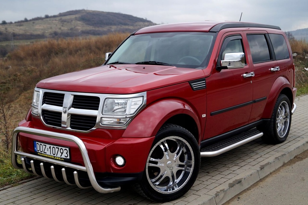 Dodge Nitro 3.7 V6+Gaz Sekw. 4x4 LEDy NAVI Orurowa