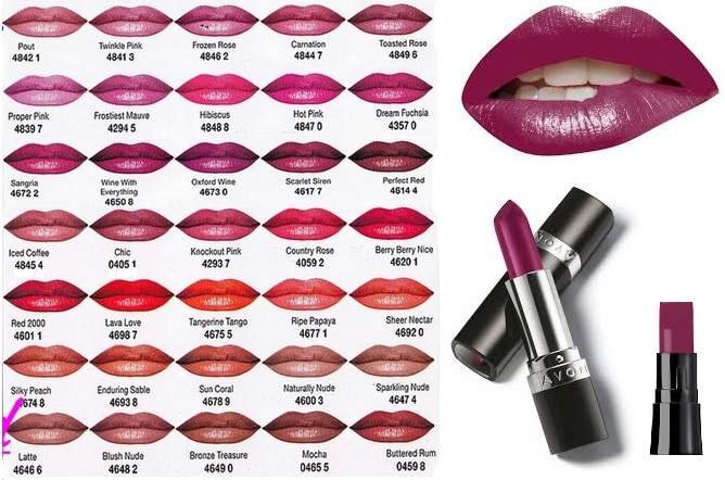 PRÓBKI SZMINEK TRUE COLOUR 19 KOLORÓW AVON