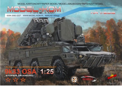 Model-KOM  9K33 Osa (SA-8)  skala 1:25