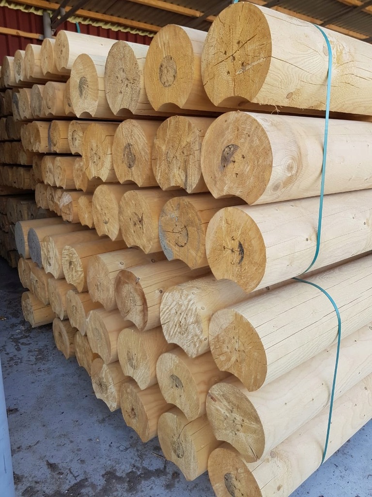 BAL DREWNIANY BALE TOCZONE DOM Z BALI ALTANY śr 28