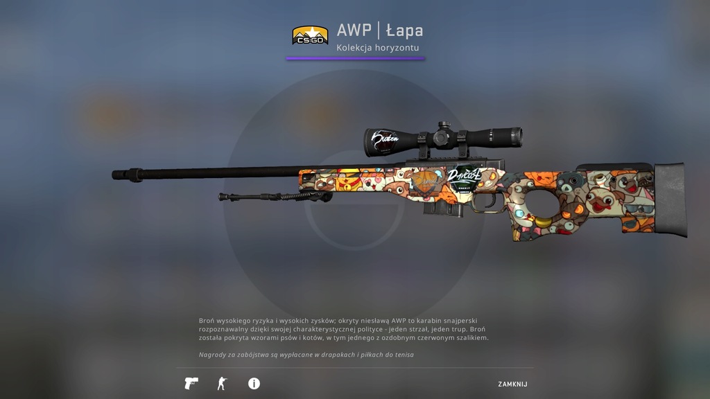 SPRZEDAM M4A4 SZTYWNIAK USP CYREX AWP ŁAPA !!!!!!!