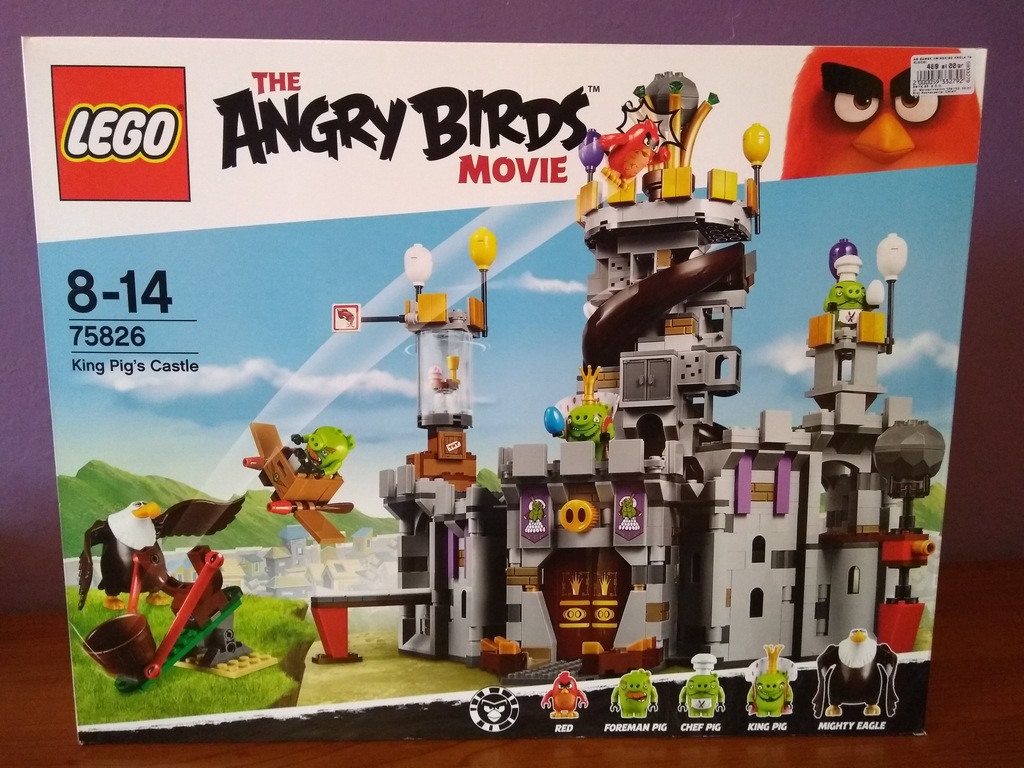 LEGO 75826 Angry Birds  Zamek świńskiego króla