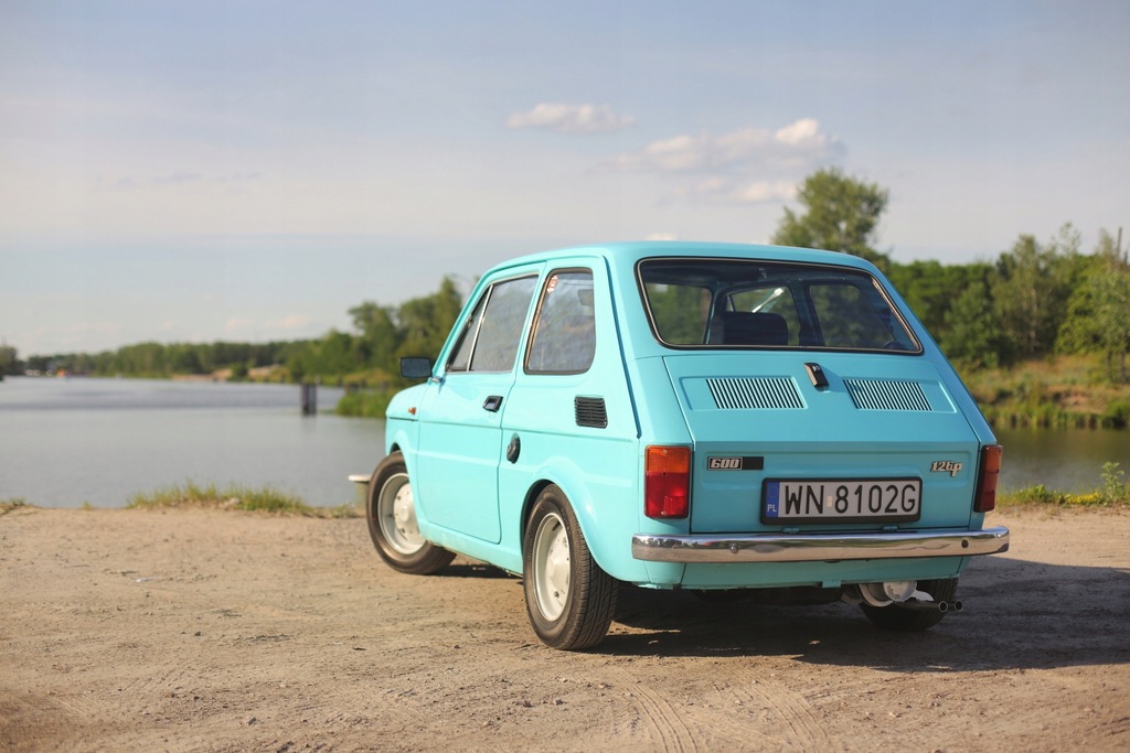 Polski Fiat 126p, 22.000 km od nowości, 1978 rok