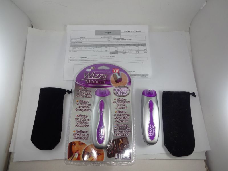 DEPILATOR WIZZIT TITANIUM Z ETUI I FV Z 2.10.2017