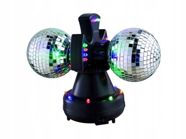 MANTA LUSTRZANE KULE DISCO LED MANTA Uszkodzone