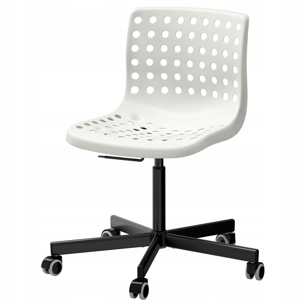 IKEA SKALBERG SPORREN Krzesło obrotowe, biały
