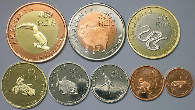 AMAZONIA zestaw monet