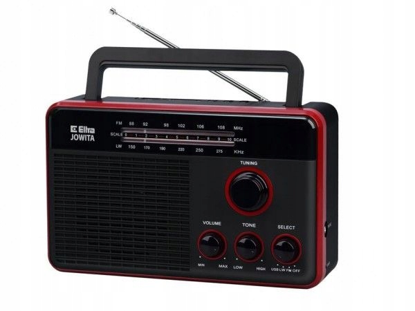 RADIO ELTRA JOWITA USB czarny