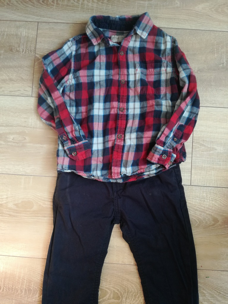 Koszula,spodnie,zestaw ZARA H&M 3-4lata 104 cm