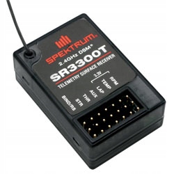 Odbiornik 3-kanałowy Spektrum SR3300T Telemetria
