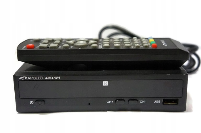 NAJTANIEJ! DEKODER DVB-T APOLLO AHD-121 Z PILOTEM